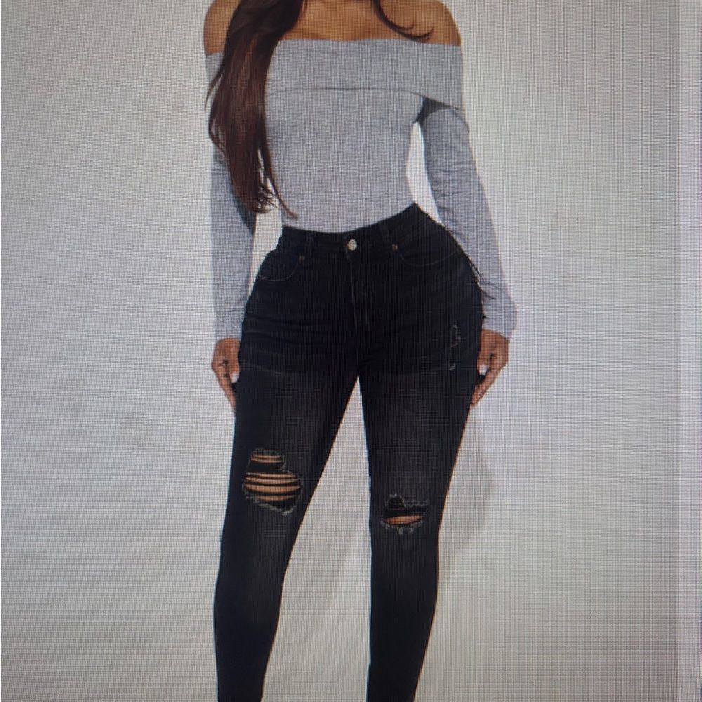 Fashion Nova Black Skinny Jeans